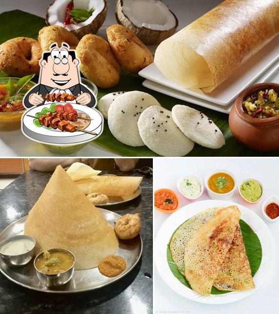 Meals at Uduppi Saravana Bhavan