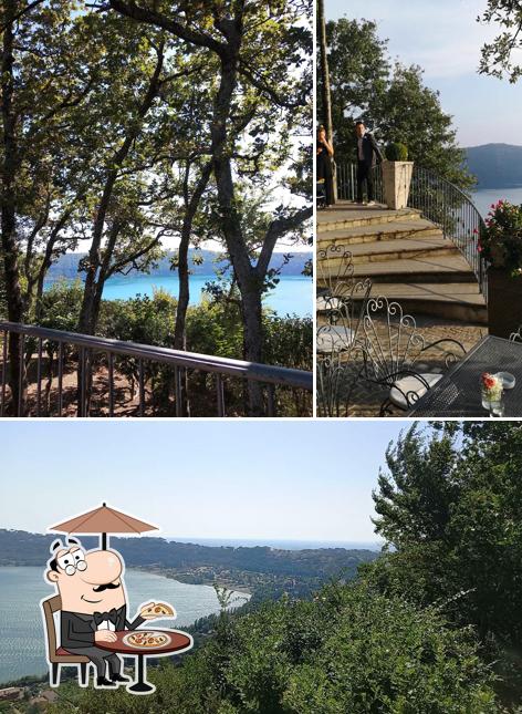 Gli esterni di Villa Pocci
