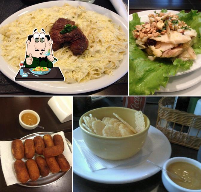 Comida em DiPARMA Restaurante
