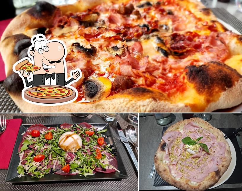 Scegli una pizza a Avenue 8 - Restaurant Pizzeria