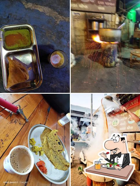 Food at Devikrupa Tea Stall and Nasta House