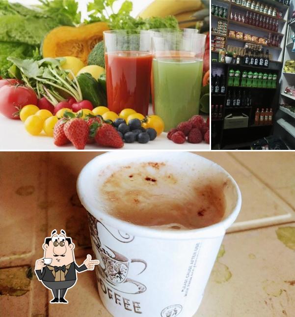 Enjoy a drink at YARO DI TAFREE CAFE