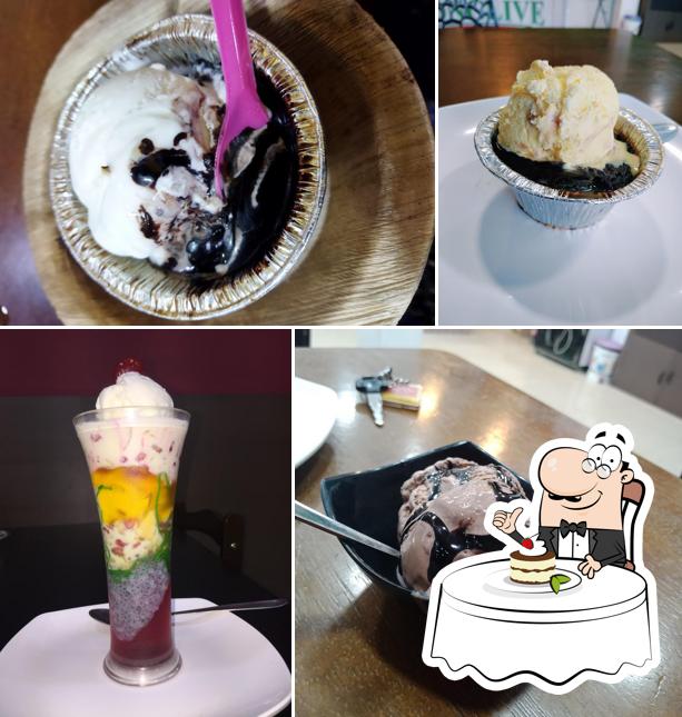 Order one of the sweet dishes