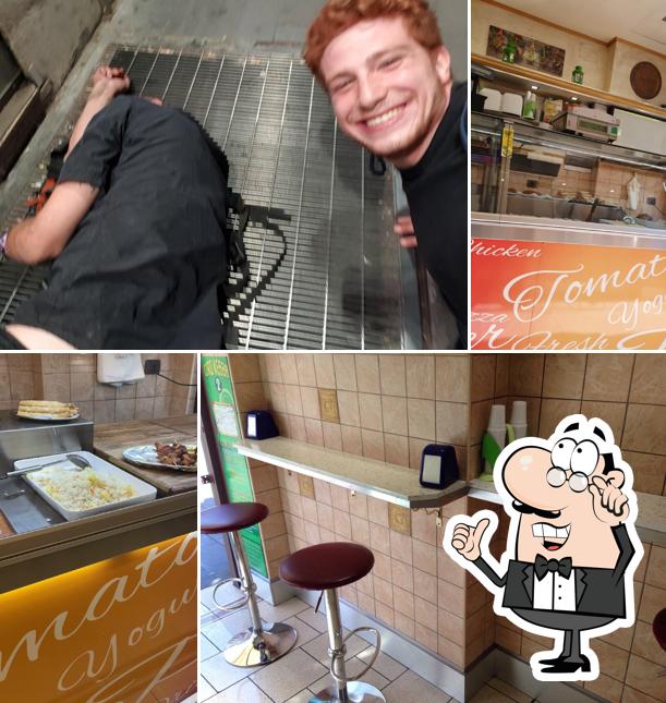 Gli interni di Ciro Kebab