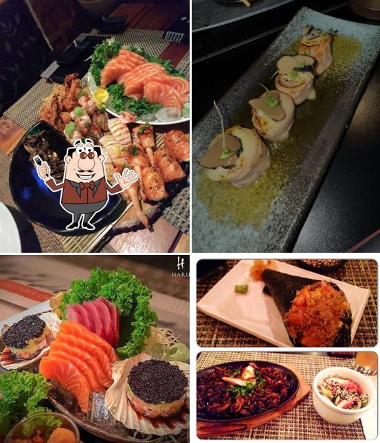 Comida em Haru Cozinha Oriental