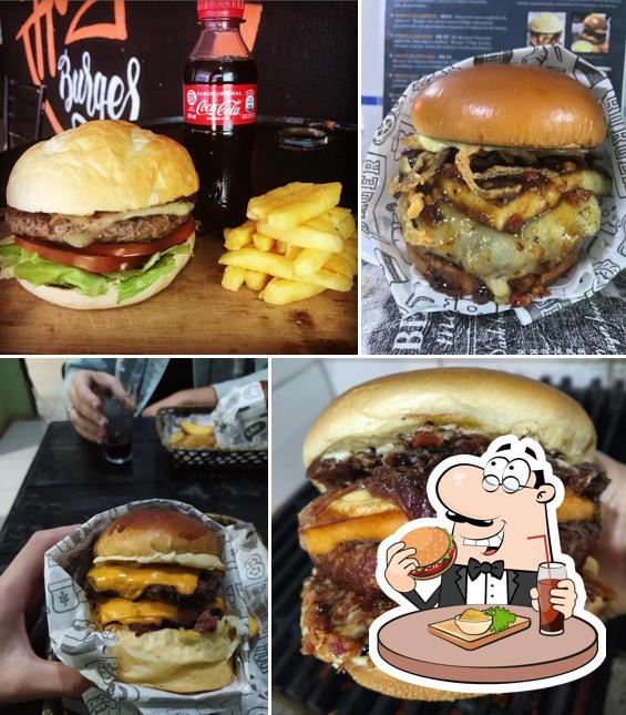 Delicie-se com um hambúrguer no Herys Burger / Borda do Campo