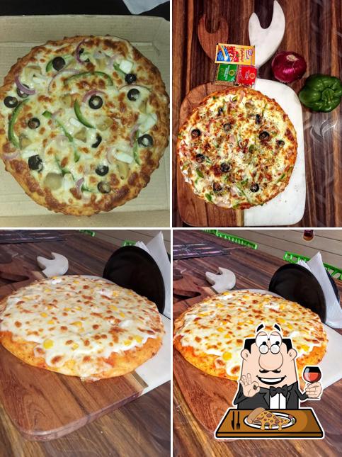 Try out pizza at Hot And Chilli Pizza