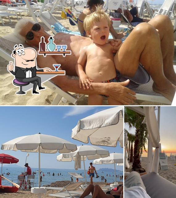 Gli interni di Lido Signorino