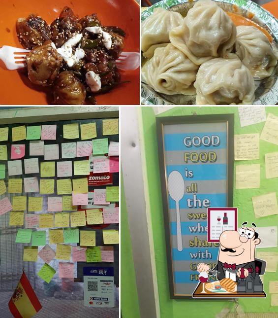 Pick meat meals at Momo Hut