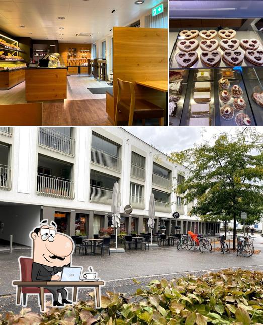 Dai un'occhiata agli interni di Bäckerei Gwerder, Filiale Fortuna