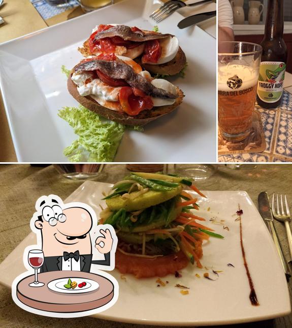 Platti al Bar Osteria Da Picchio