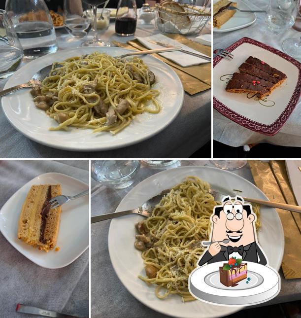 Torta al cioccolato al Cantina del Tripio