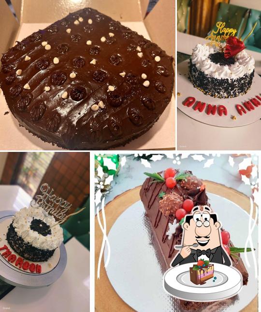 Chocolate cake at Essence of Taste