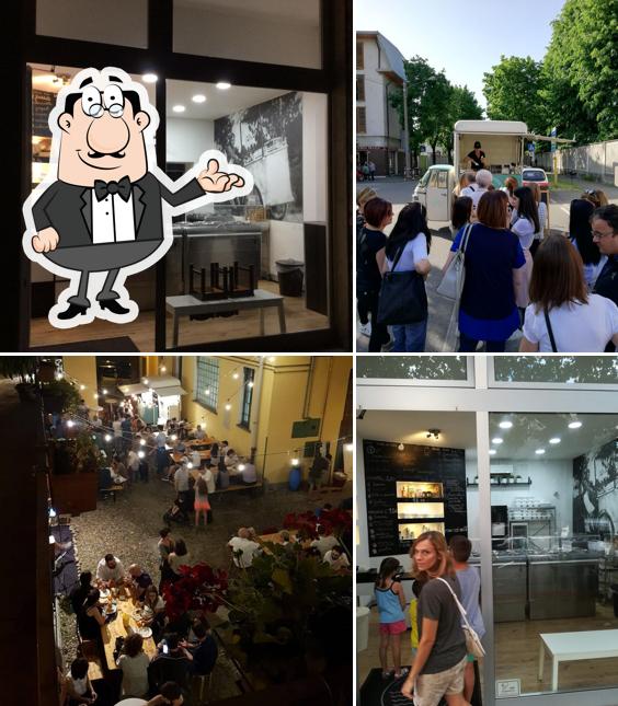 Gli interni di Gelateria Le Piscine