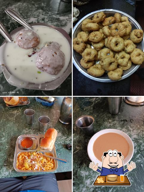 Clam chowder at Hotel Ganesh Bhuwan