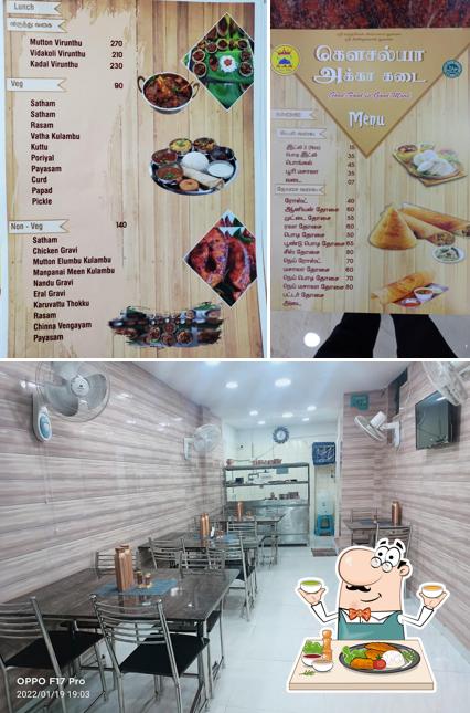 The restaurant's food and interior