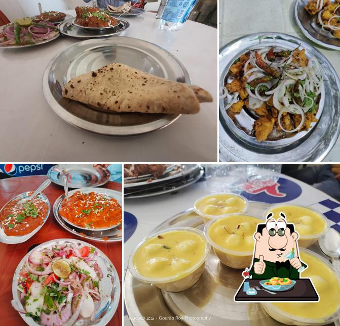 Meals at Manjeet Hotel