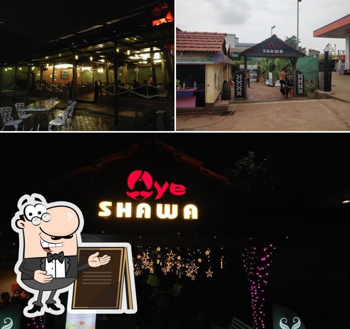 Check out how OYE SHAWA RESTAURANT looks outside