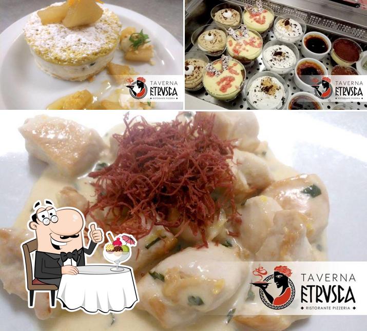 Taverna Etrusca serve un'ampia varietà di dessert