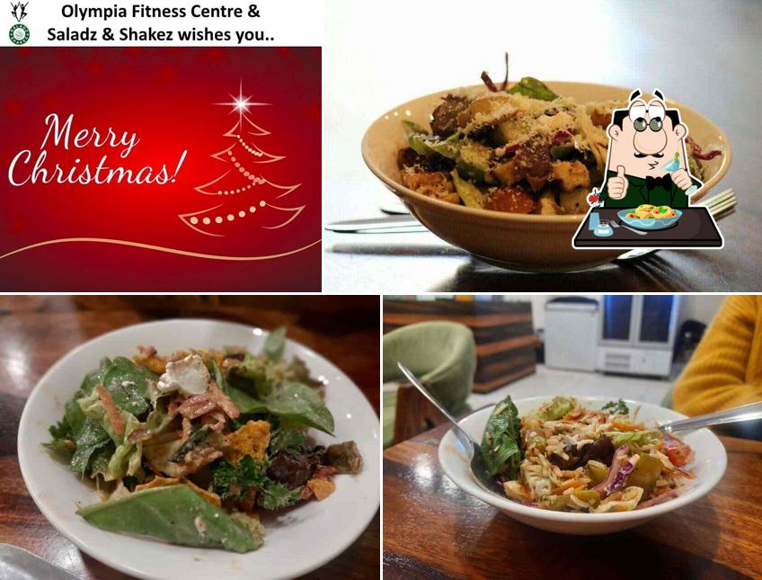 Food at Saladz & Shakez