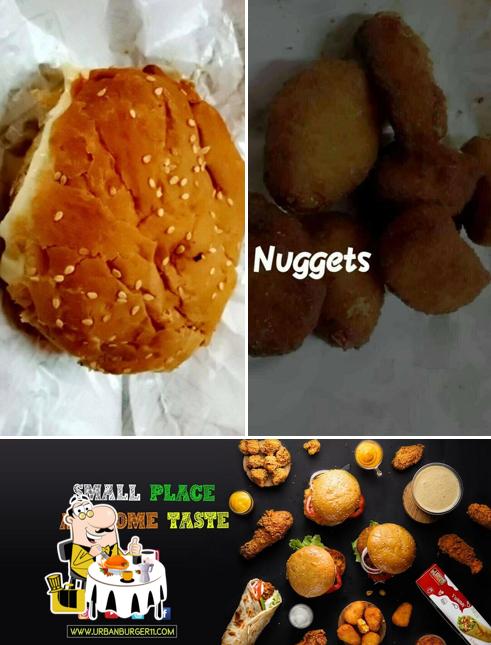 Food at Urban Burger