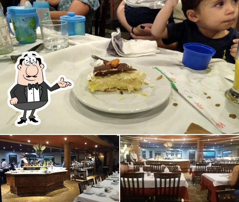 O interior do Pipper SteakHouse