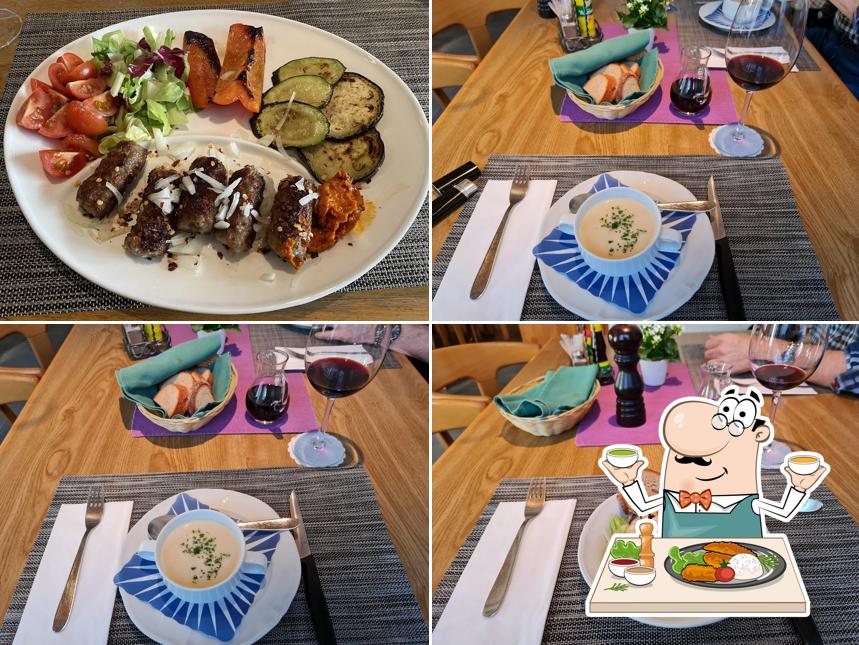 Dörfli si caratterizza per la cibo e esterno