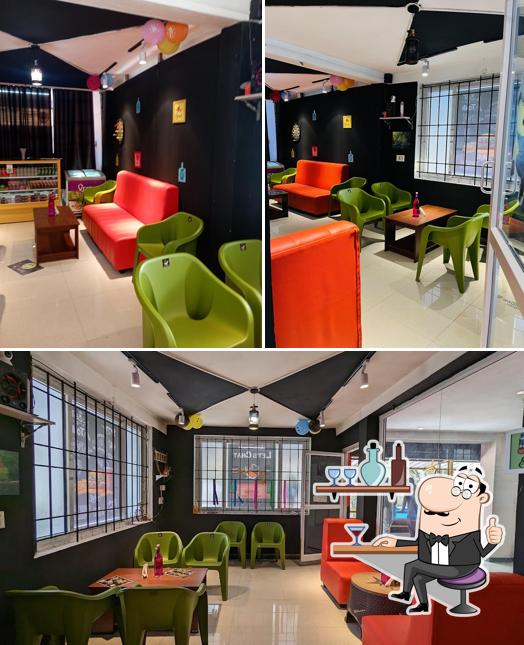 The interior of Let’s chat