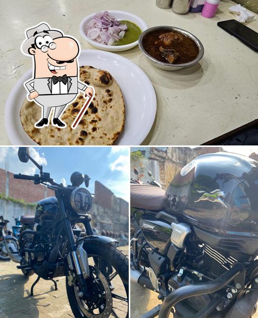The picture of Chacha Gyan Ka Dhaba’s exterior and food