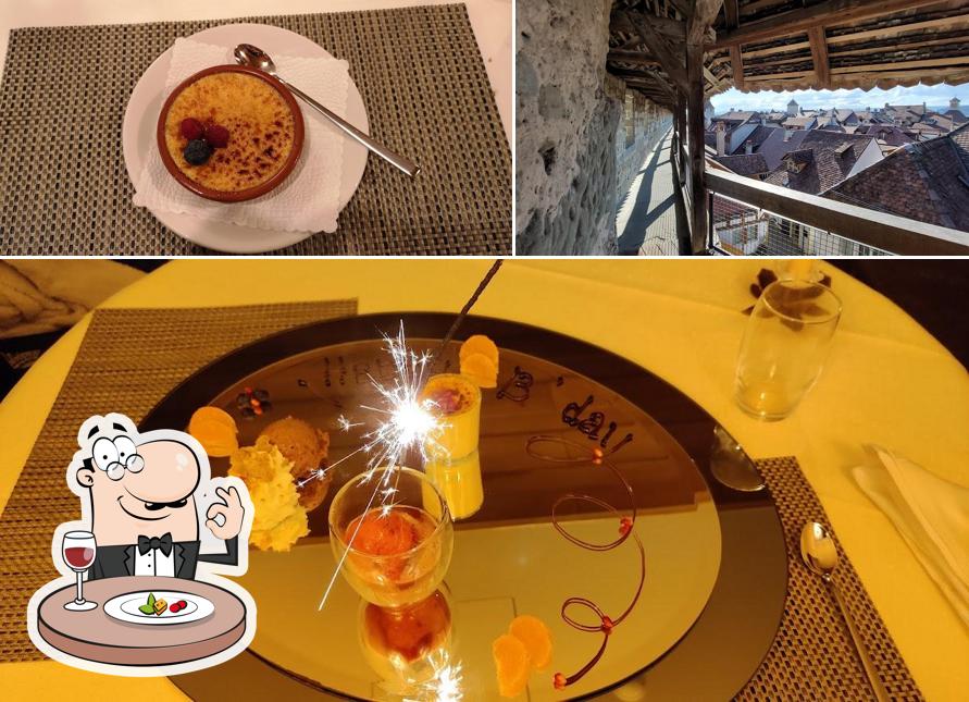 Creme brulee al Hotel Restaurant Ringmauer Murten