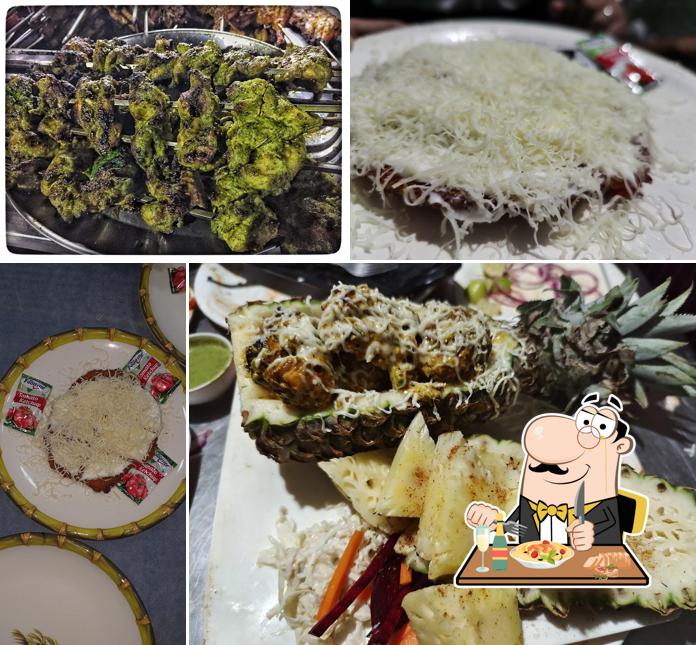 Food at Laziz Chicken