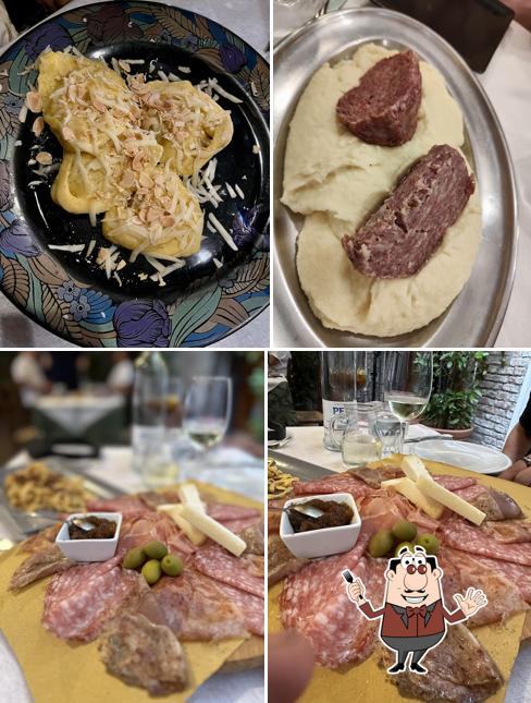 Platti al Osteria Della Campana