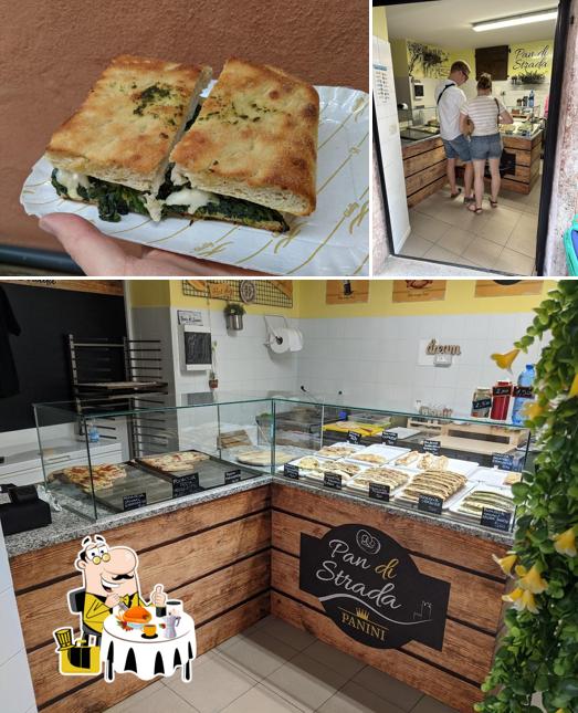La foto della cibo e interni di Pan di Strada