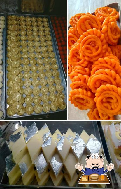 Food at Asha sweet house