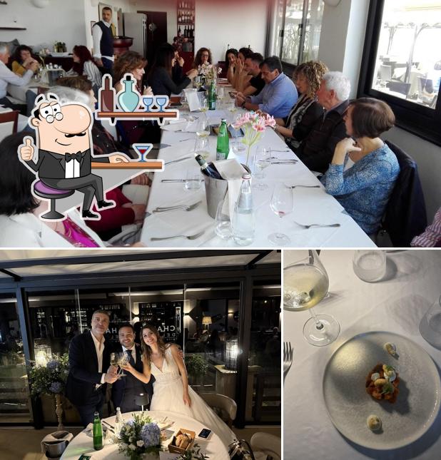 Gli interni di Chalet del Lago