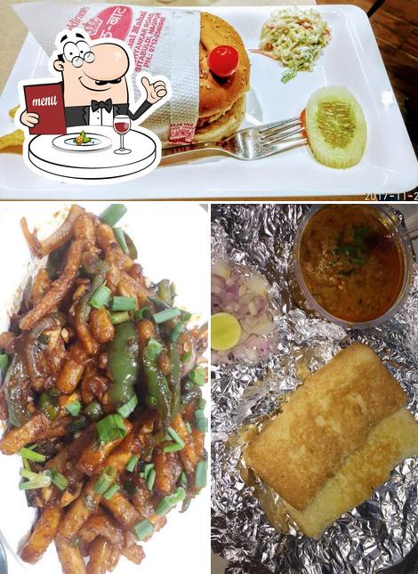 Food at Haldiram's Express