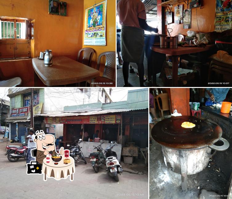 The restaurant's food and interior