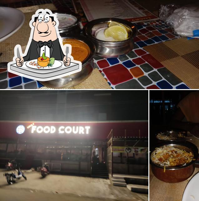 The restaurant's food and exterior