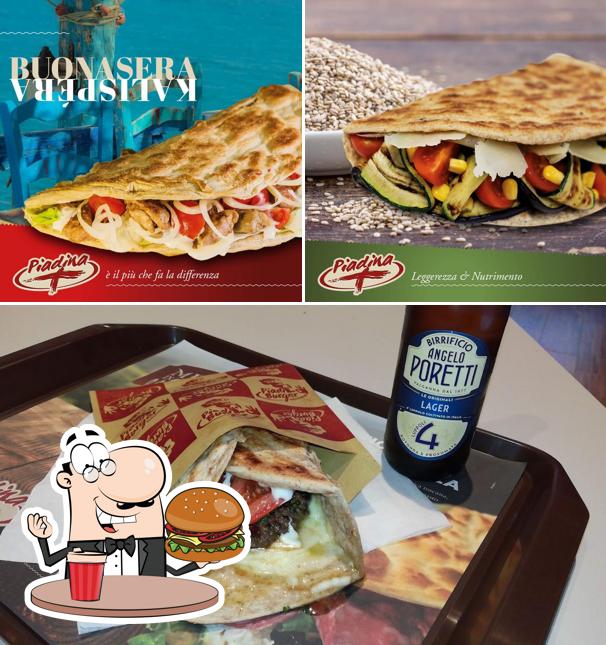 Prova un hamburger a Piadina più