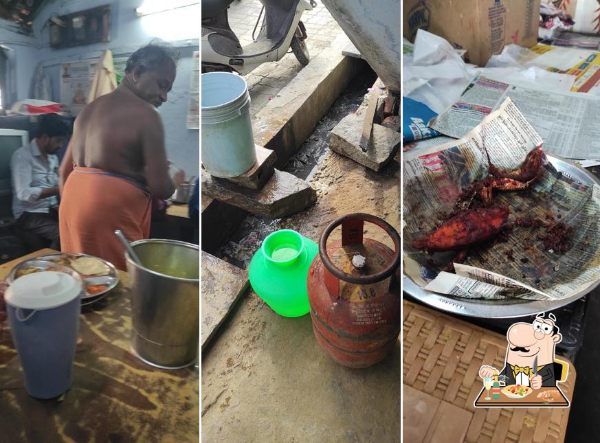 Food at Radhas Kerala Mess