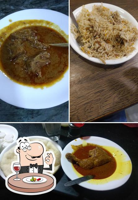 Food at Riyaz Hotel Family Restaurant