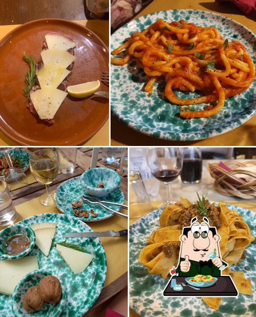 Platti al Ristorante Wine Bar - LA GROTTA DI TIBURZI