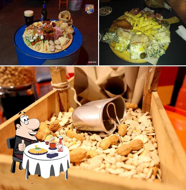 Piatto di formaggi al Officina Pub