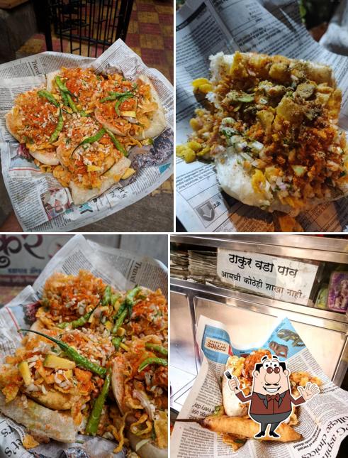 Food at Thakur Vada Pav