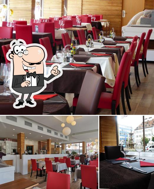 Gli interni di Trattoria Toscana