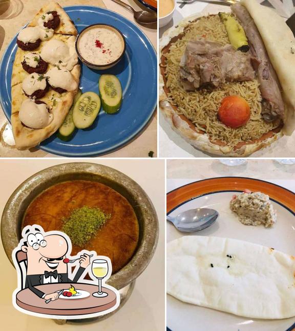 Food at Levant Restaurant