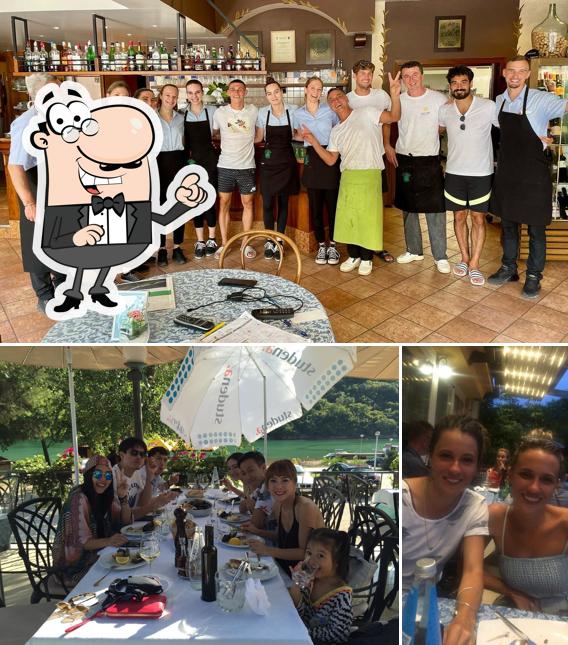 Gli interni di Restaurant Viking