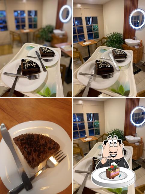 Chocolate cake at Choco Drip