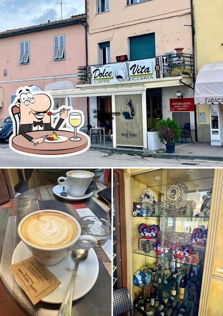 Dai un’occhiata alla immagine che mostra la cibo e esterno di Dolce Vita Caffé Pasticceria