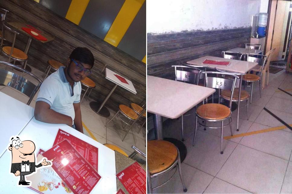 Take a seat at one of the tables at KS Bakers